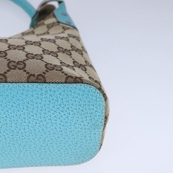 Gucci Gg Canvas Beige Canvas Shoulder Bag (Pre-Owned) - Picture 10 of 16